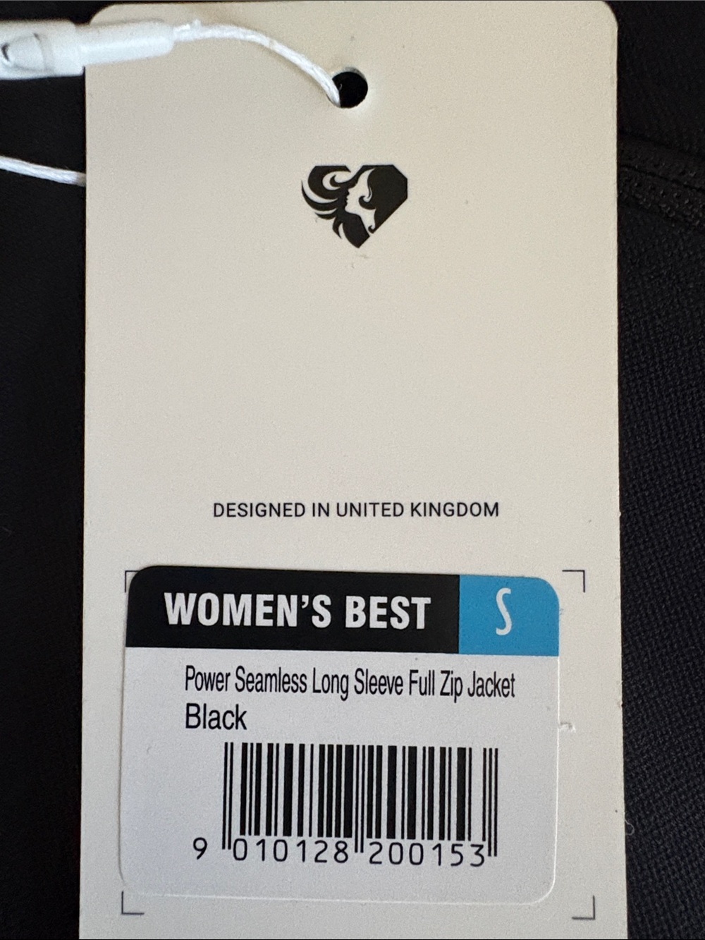 NWT [Women’s Best] Power Long Sleeve Full Zip Athletic Jacket in Black Women’s S - Picture 13 of 14